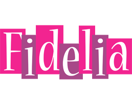 Fidelia whine logo