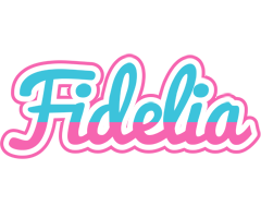 Fidelia woman logo