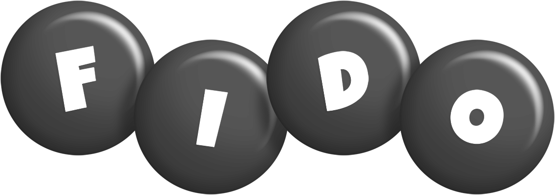 Fido candy-black logo