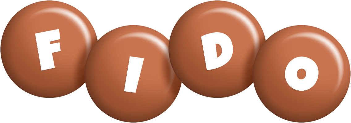 Fido candy-brown logo