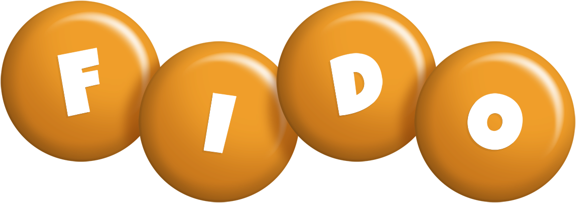 Fido candy-orange logo