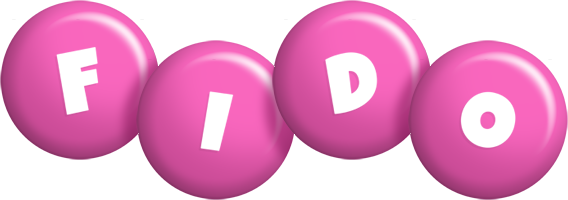 Fido candy-pink logo