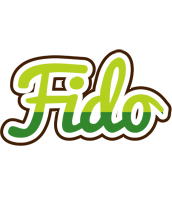 Fido golfing logo