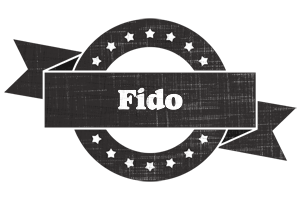 Fido grunge logo