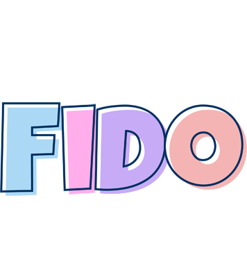 Fido pastel logo