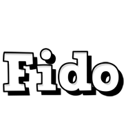 Fido snowing logo