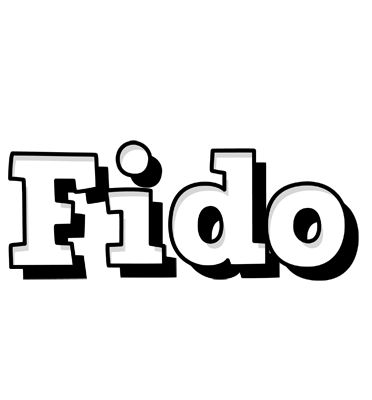 Fido snowing logo