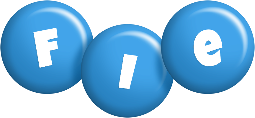 Fie candy-blue logo