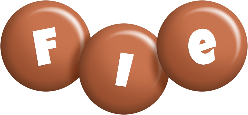 Fie candy-brown logo