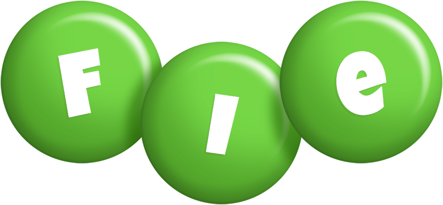 Fie candy-green logo