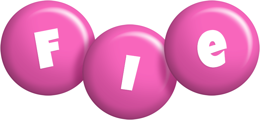 Fie candy-pink logo