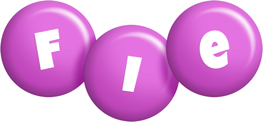 Fie candy-purple logo
