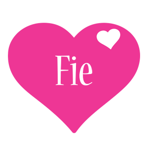 Fie love-heart logo