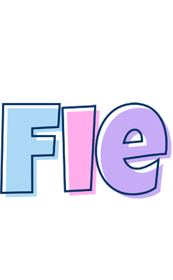 Fie pastel logo