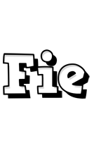 Fie snowing logo