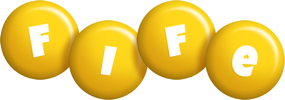 Fife candy-yellow logo