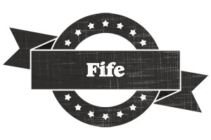 Fife grunge logo