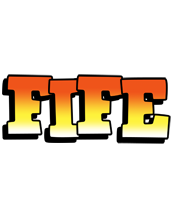 Fife sunset logo