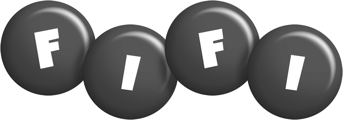 Fifi candy-black logo