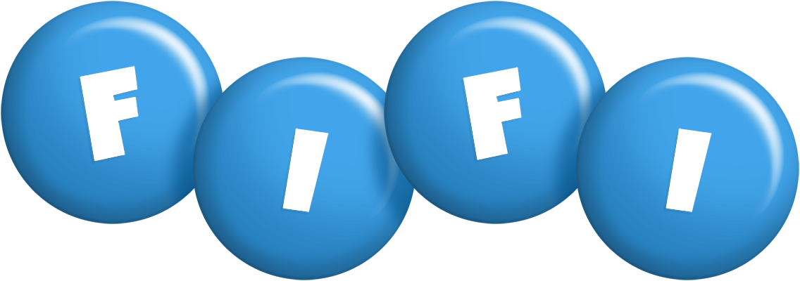 Fifi candy-blue logo