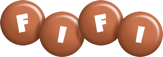 Fifi candy-brown logo