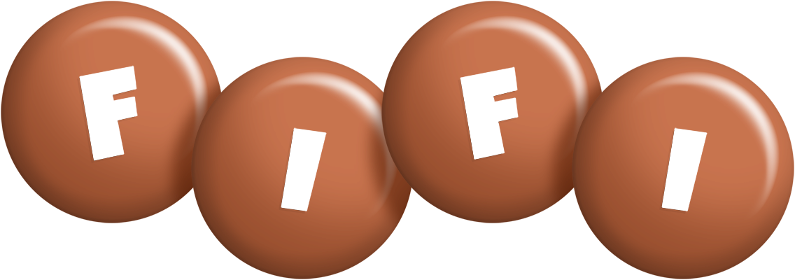 Fifi candy-brown logo