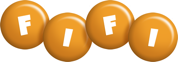 Fifi candy-orange logo