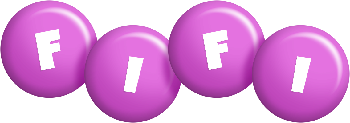 Fifi candy-purple logo