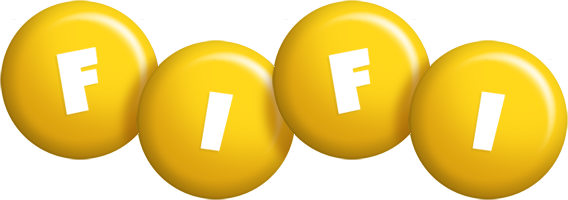Fifi candy-yellow logo