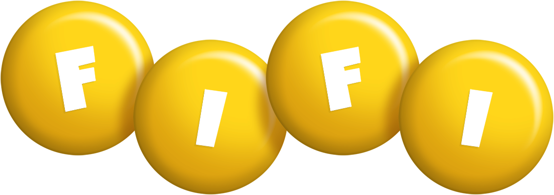 Fifi candy-yellow logo
