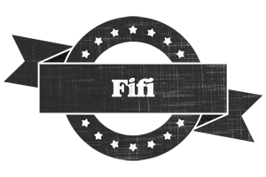Fifi grunge logo