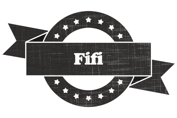Fifi grunge logo