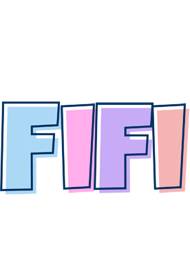 Fifi pastel logo