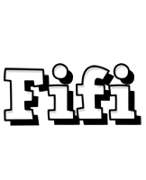 Fifi snowing logo
