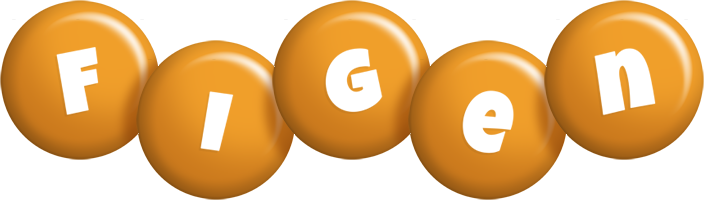 Figen candy-orange logo