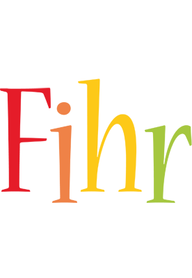 Fihr birthday logo