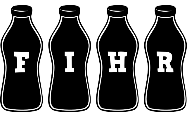 Fihr bottle logo