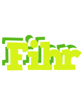 Fihr citrus logo