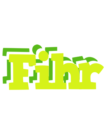 Fihr citrus logo