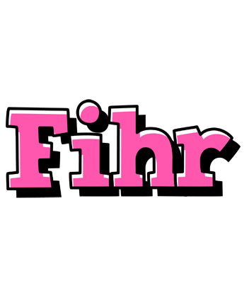 Fihr girlish logo