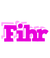 Fihr rumba logo