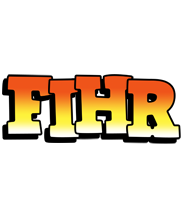 Fihr sunset logo