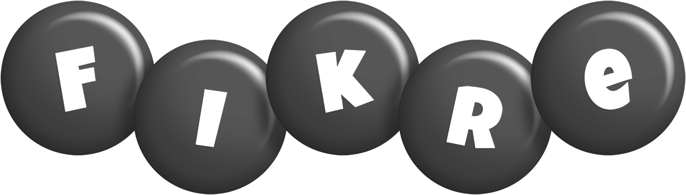 Fikre candy-black logo