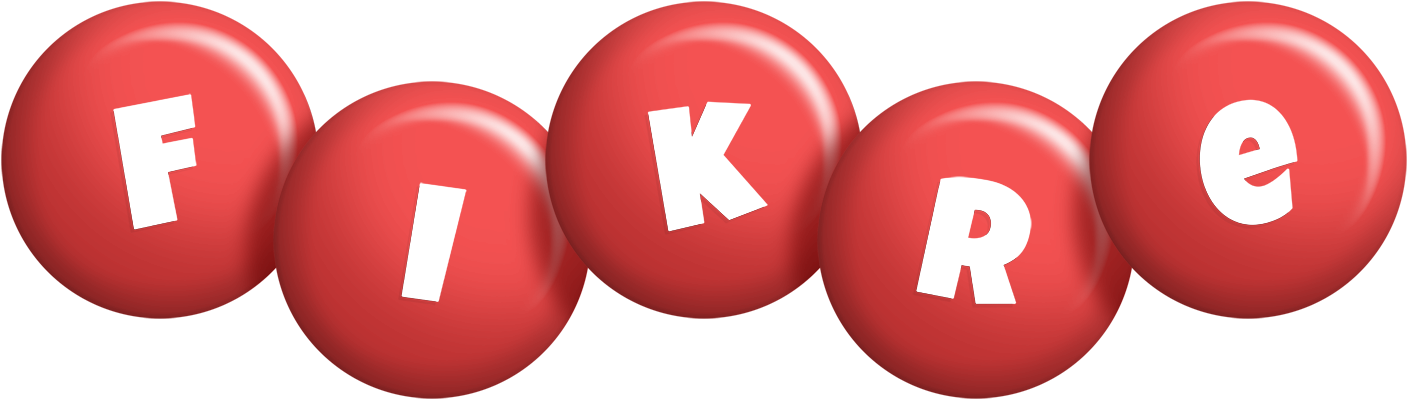 Fikre candy-red logo