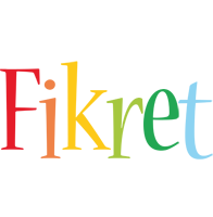 Fikret birthday logo