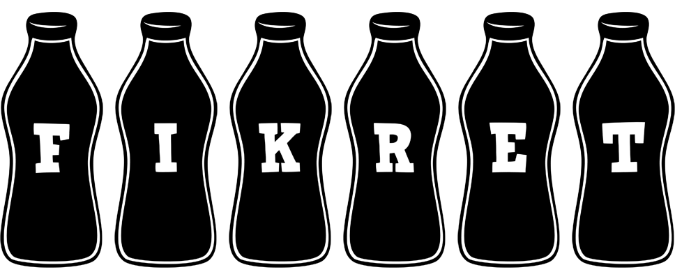 Fikret bottle logo