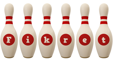 Fikret bowling-pin logo