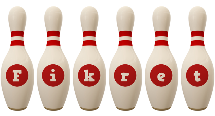 Fikret bowling-pin logo