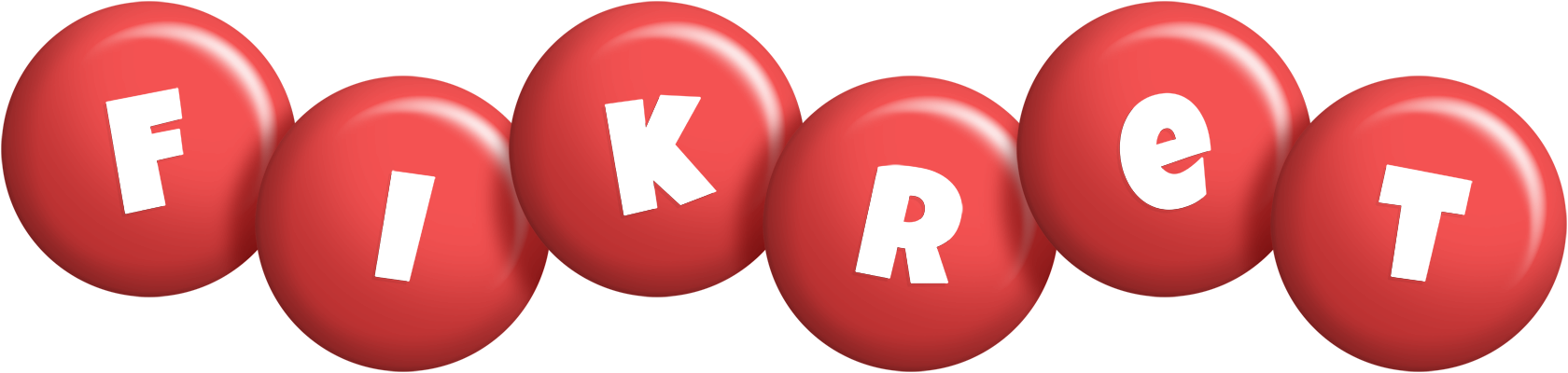 Fikret candy-red logo