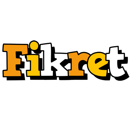 Fikret cartoon logo